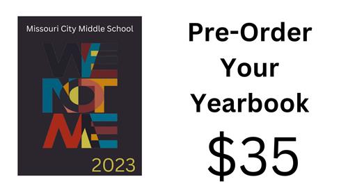  Pre-Order Your Yearbook Now!